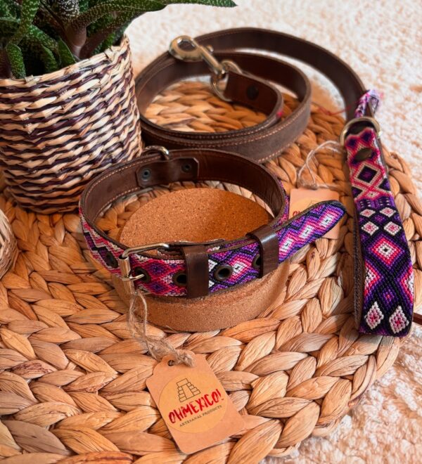 OHMEXICO! Hundehalsband+Leine Set – Bild 4
