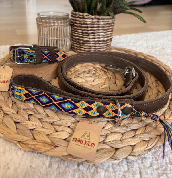 OHMEXICO! Hundehalsband+Leine Set – Bild 2